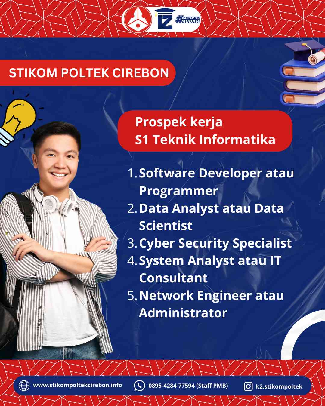 Prospek kerja S1 Teknik Informatika STIKOM Poltek Cirebon