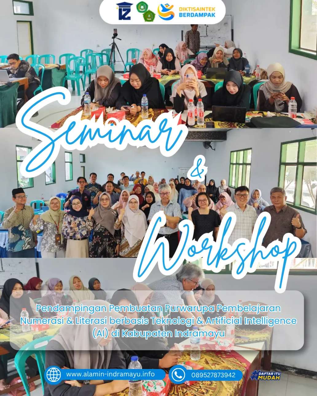 Kegiatan Workshop dan Seminar Di INSIA STKIP Al Amin Indramayu