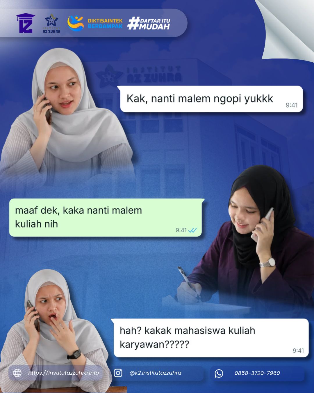 Sibuk Kerja Bukan Alasan Untuk Tidak Kuliah