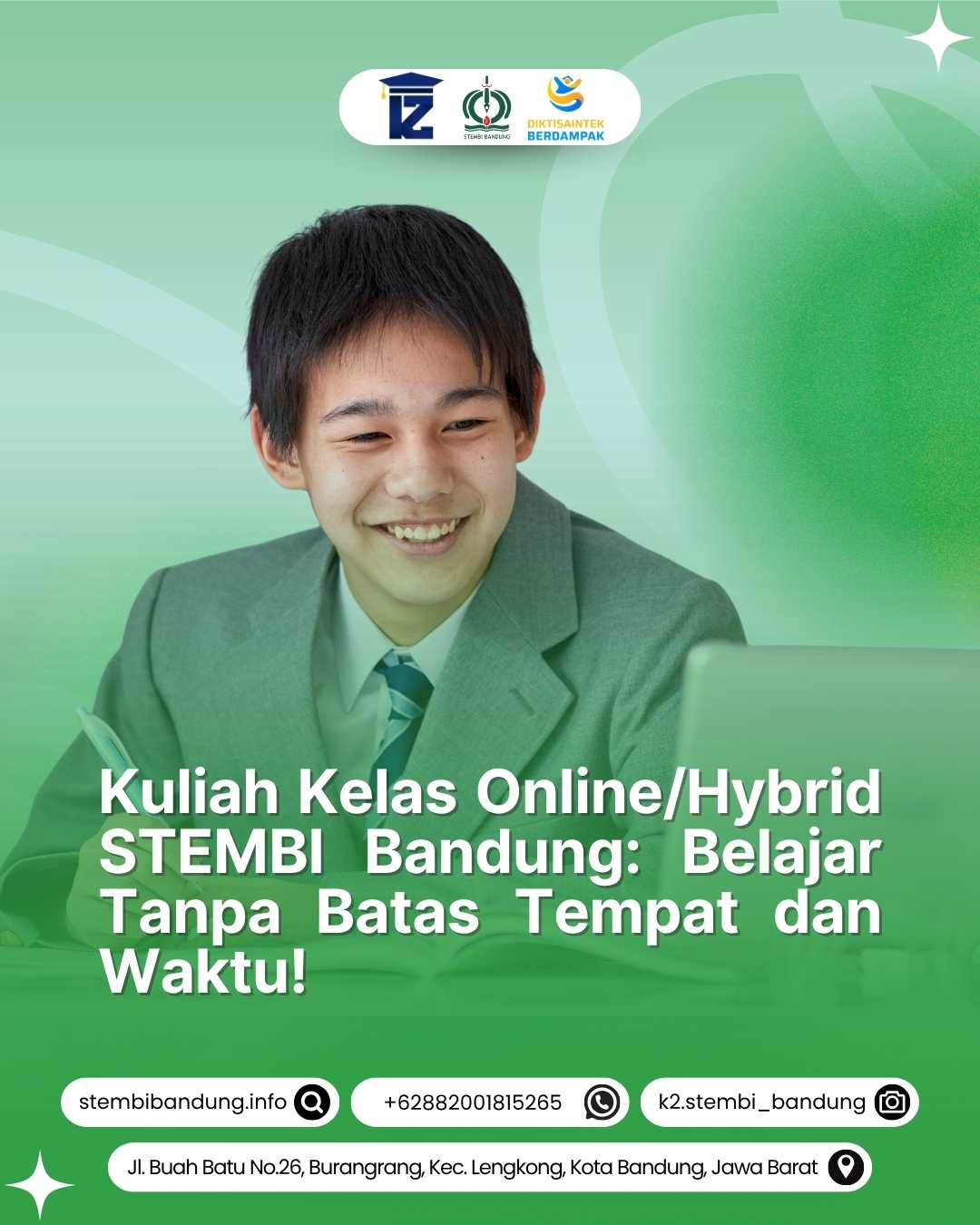 Kuliah Online STEMBI Bandung Belajar Tanpa Batas Tempat dan Waktu