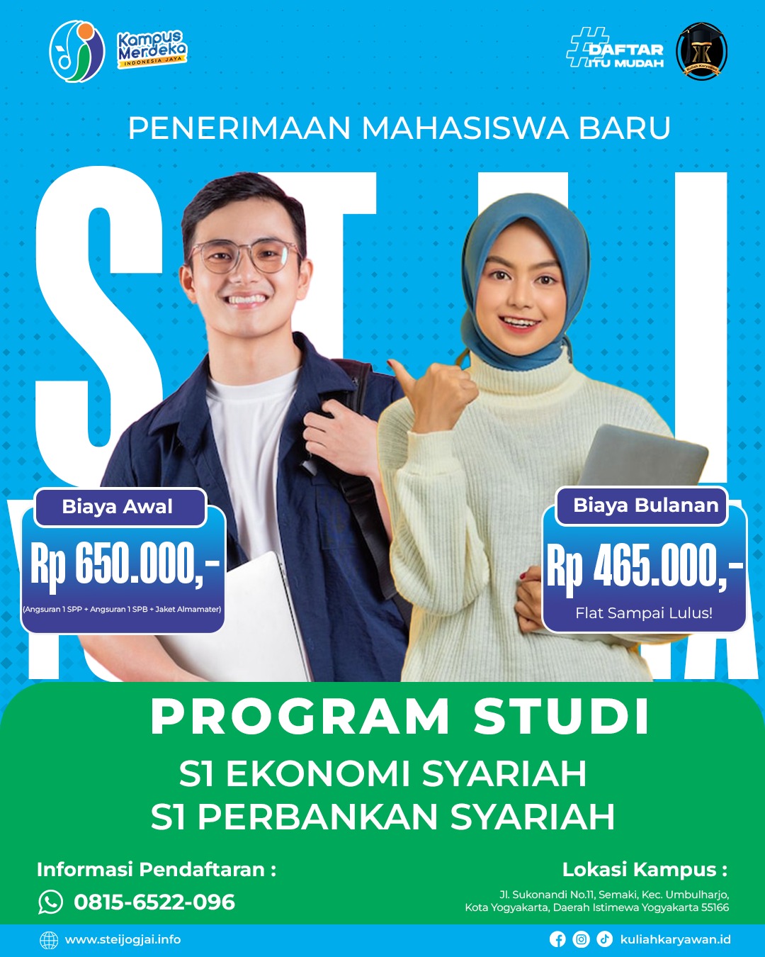 PMB Sekolah Tinggi Ekonomi Islam Yogyakarta 