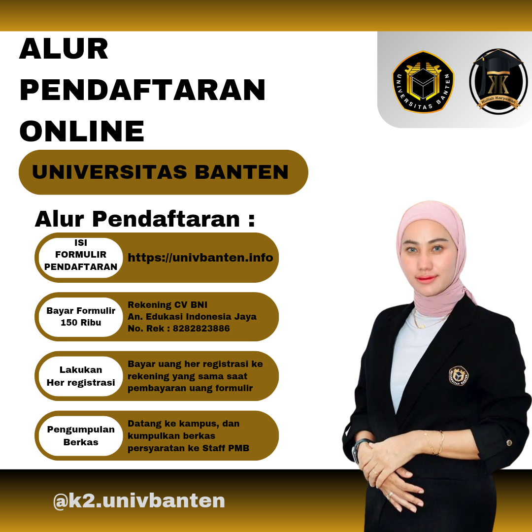 Alur Pendaftaran Online Kampus Universitas Banten