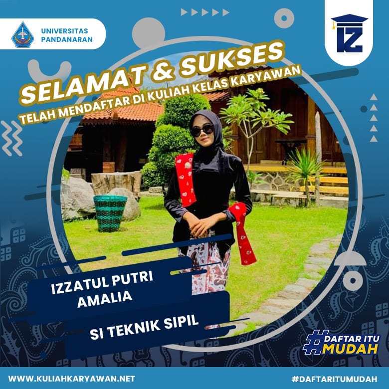 Selamat dan Sukses Telah mendaftar di kampus Universitas Pandanaran