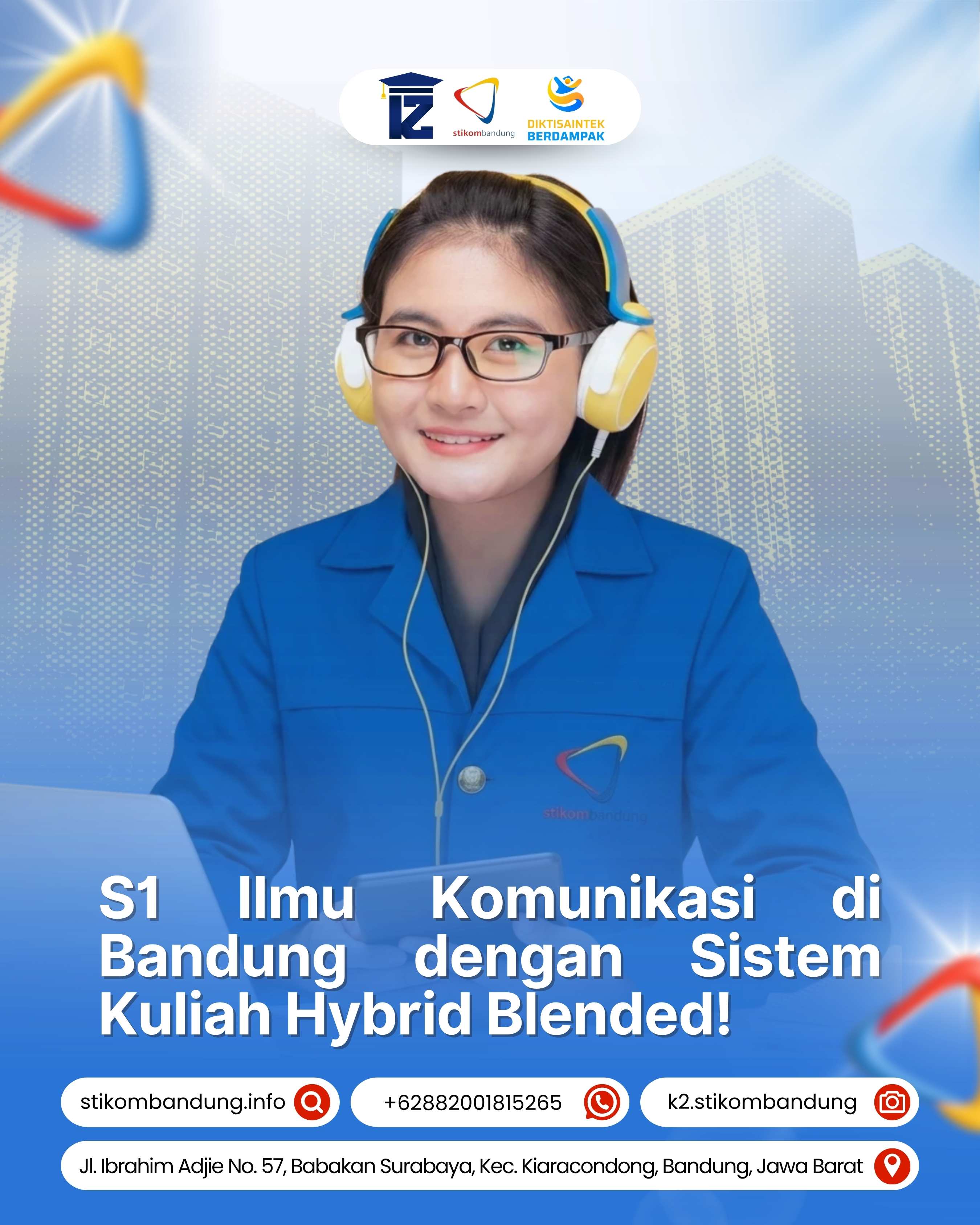 S1 Ilmu Komunikasi di Bandung dengan Sistem Kuliah Hybrid Blended