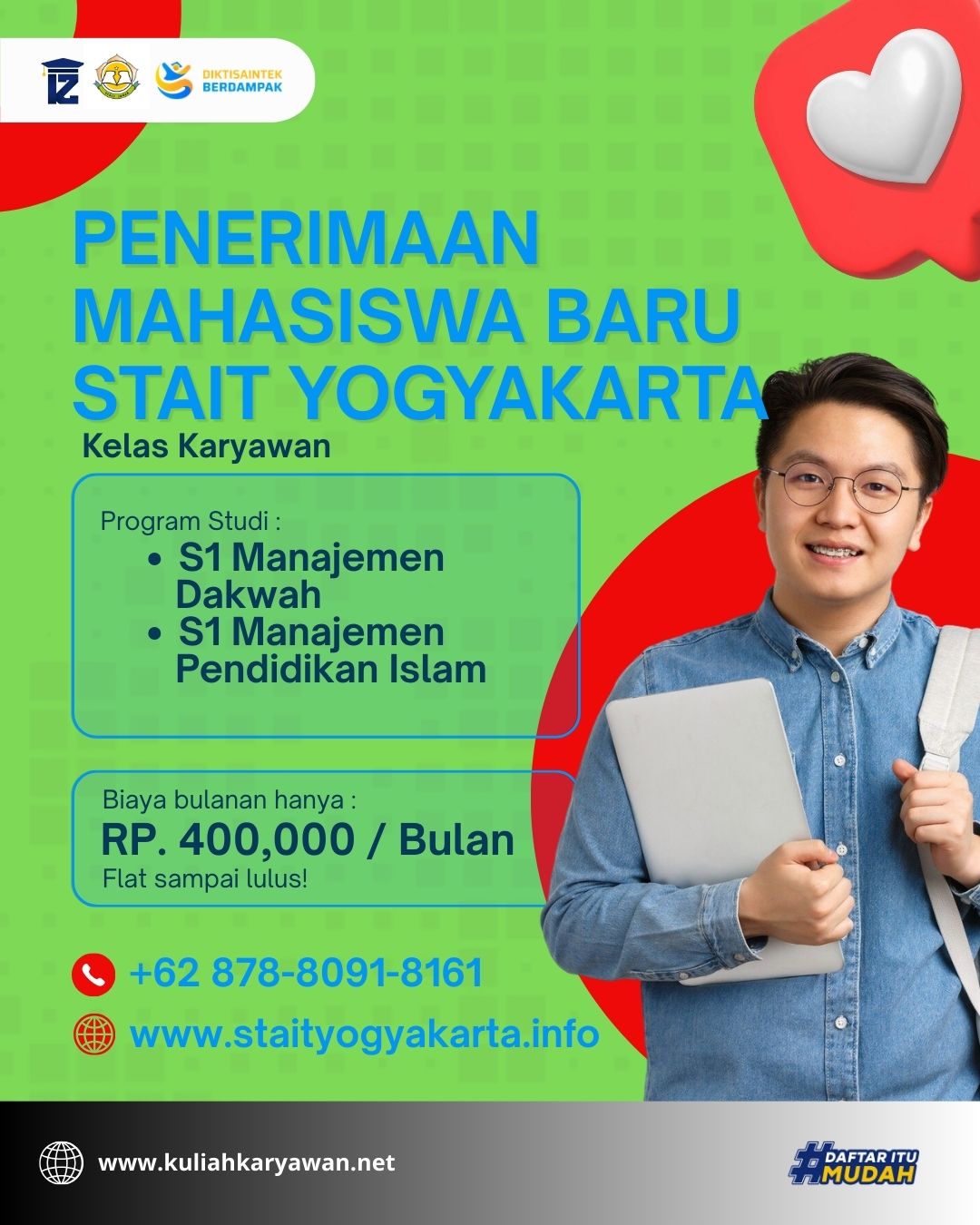 Kuliah Cepat di Sekolah Tinggi Agama Islam Terpadu Yogyakarta 