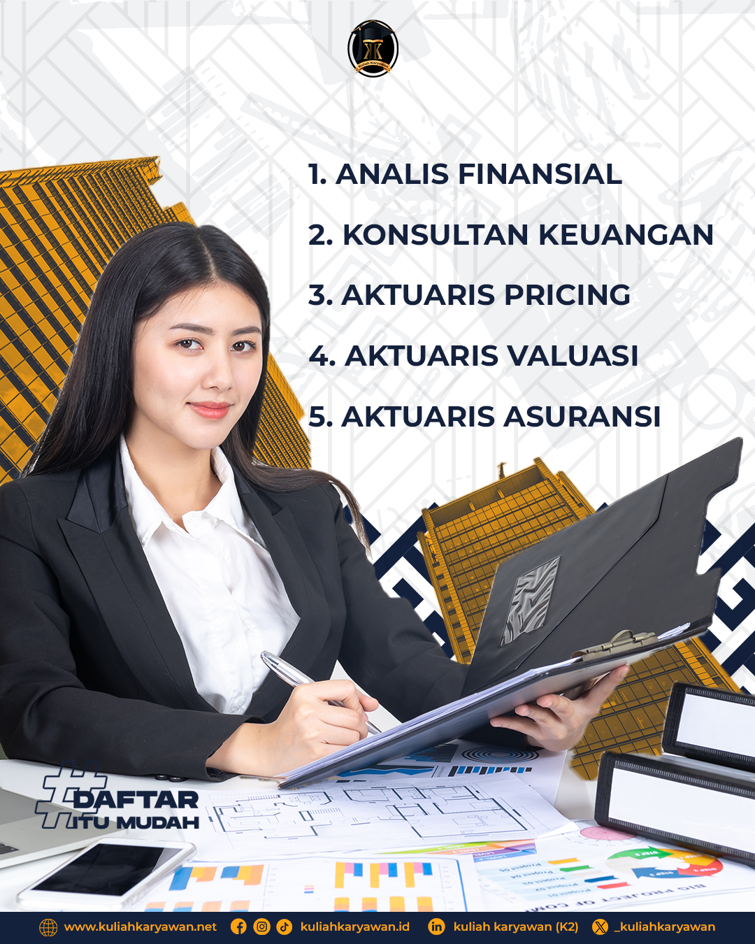 S1 Ilmu Aktuaria Kelas Karyawan Wilayah Jakarta Selatan