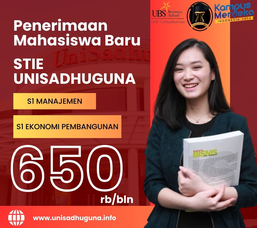 Kampus STIE UniSadhuGuna Tersedia Kelas Sore 