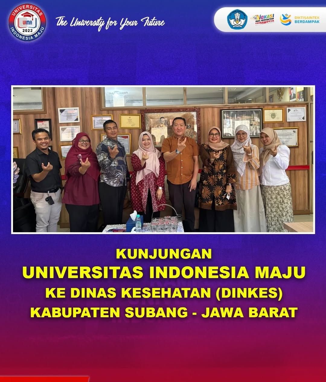 Universitas Indonesia Maju Menerima Pendaftaran Kuliah Karyawan