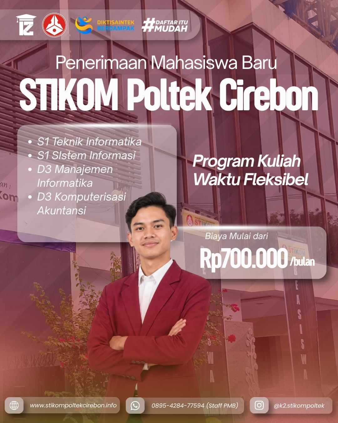 Penerimaan Mahasiswa Baru STIKOM Poltek Cirebon
