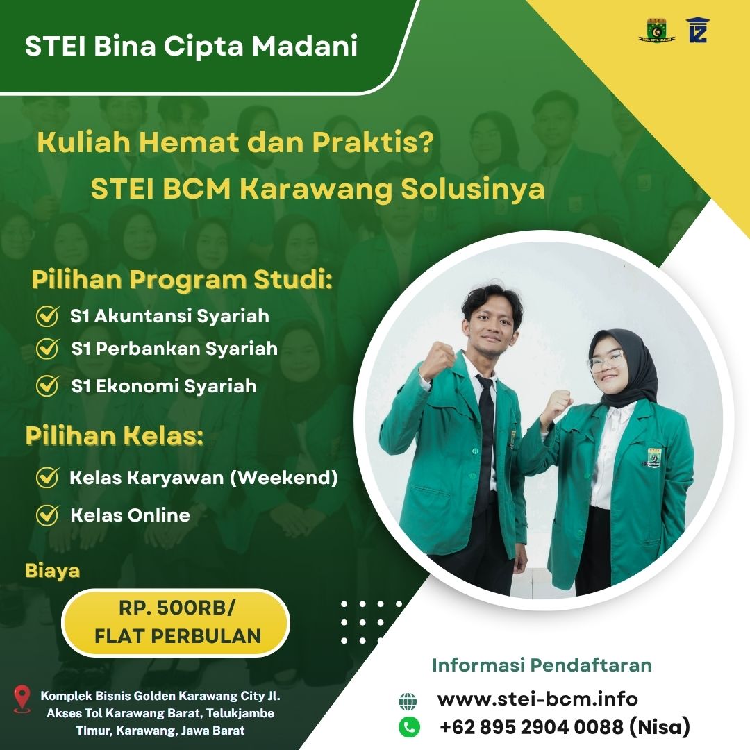 Kuliah Hemat dan Praktis di STEI BCM Karawang