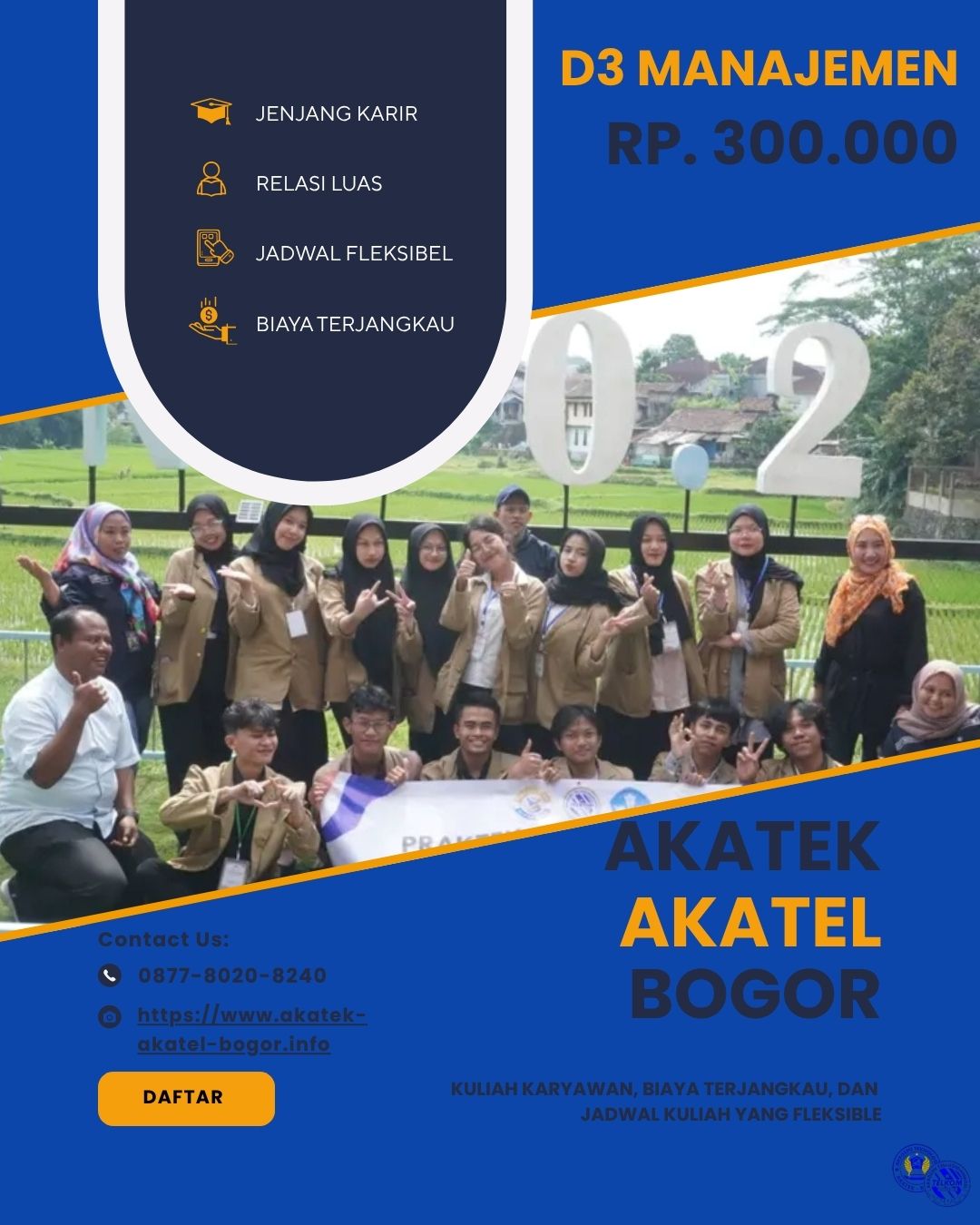 Biaya Jurusan Manajemen Di Kampus Akatek Dan Akatel Bogor