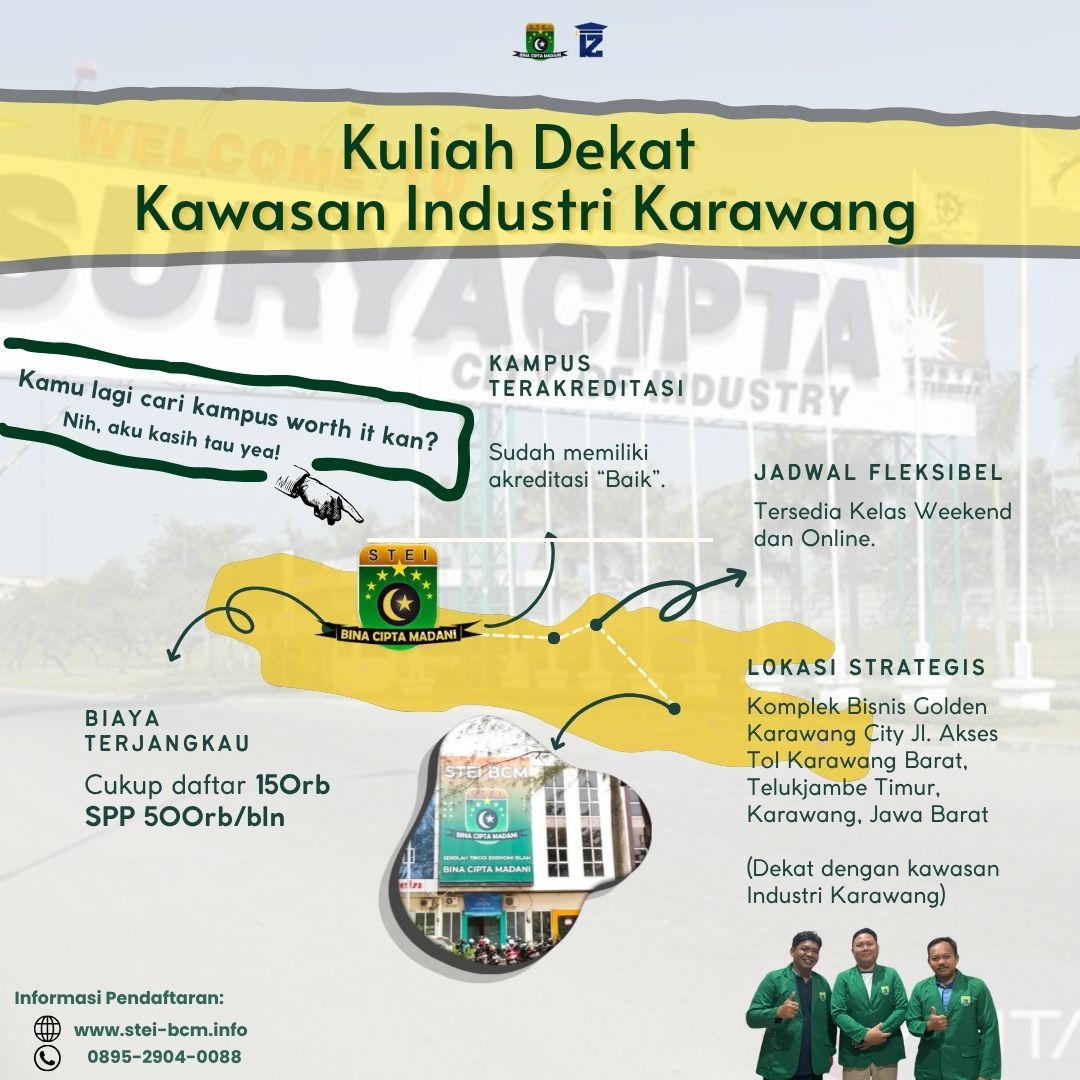 Kuliah Dekat Kawasan Industri Karawang