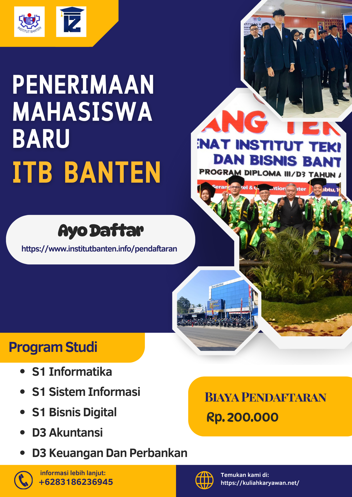 Kuliah Harga Terjangkau ITB Banten Pilihannya