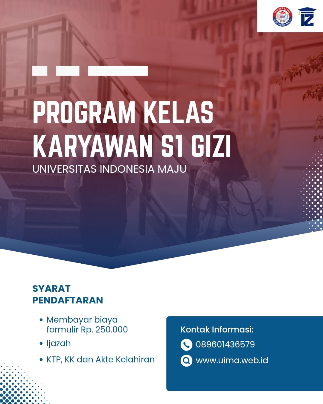Kampus Jurusan S1 Gizi Untuk Karyawan Di Jakarta
