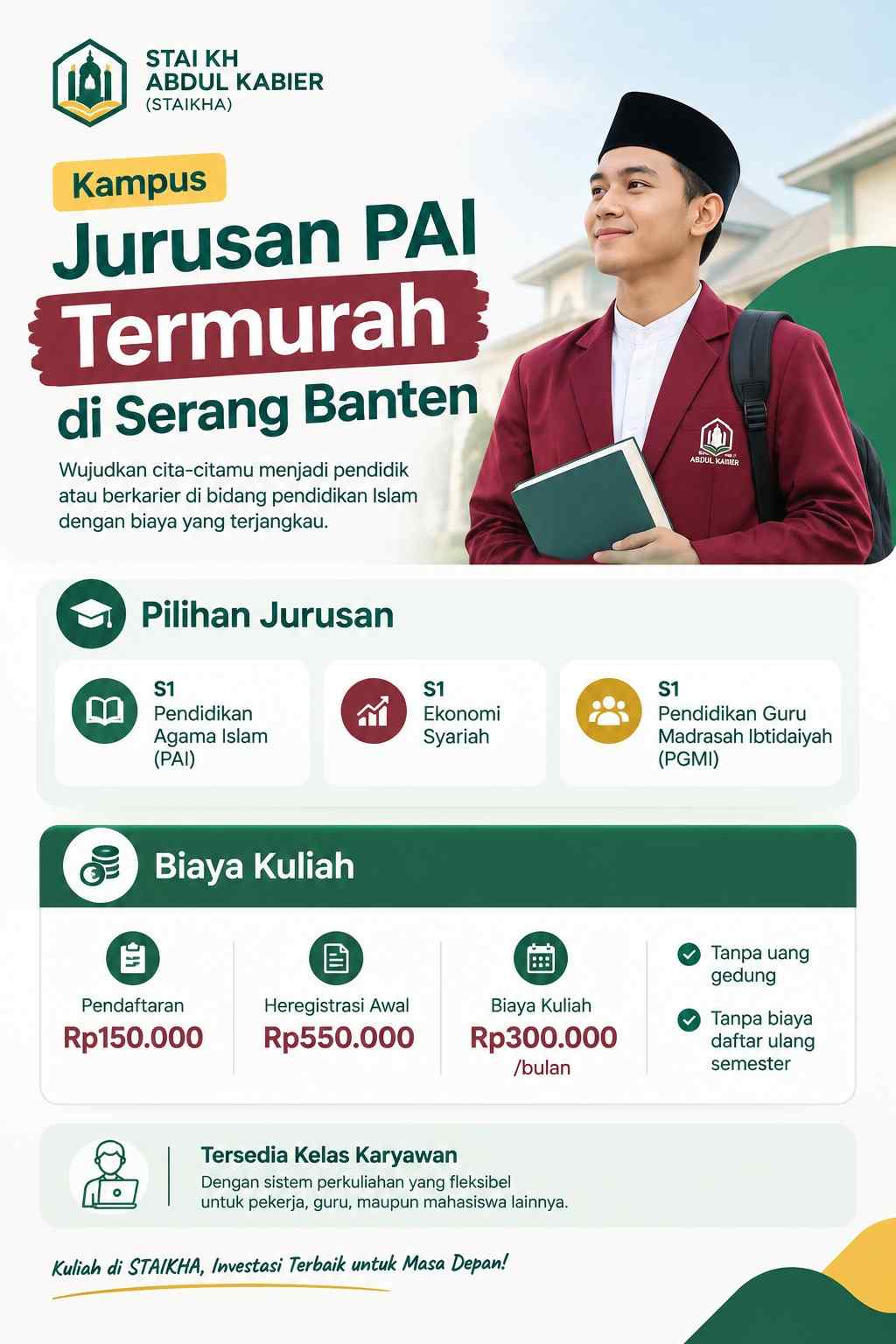 Kampus Jurusan PAI Termurah di Serang Banten