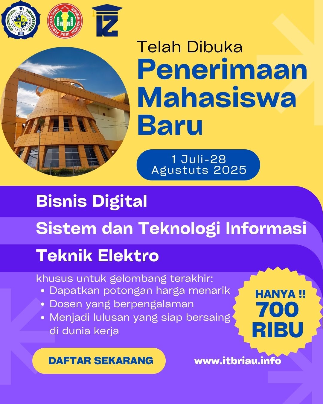 Kampus Ramah Karyawan dan Pebisnis Muda