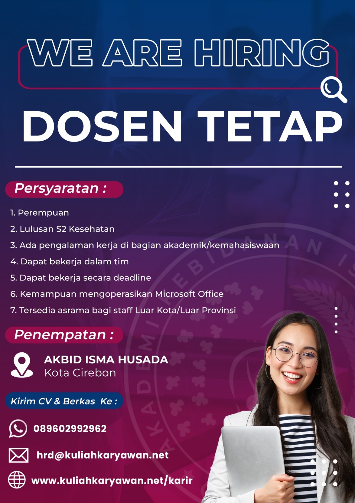 Dosen Tetap AKBID ISMA HUSADA