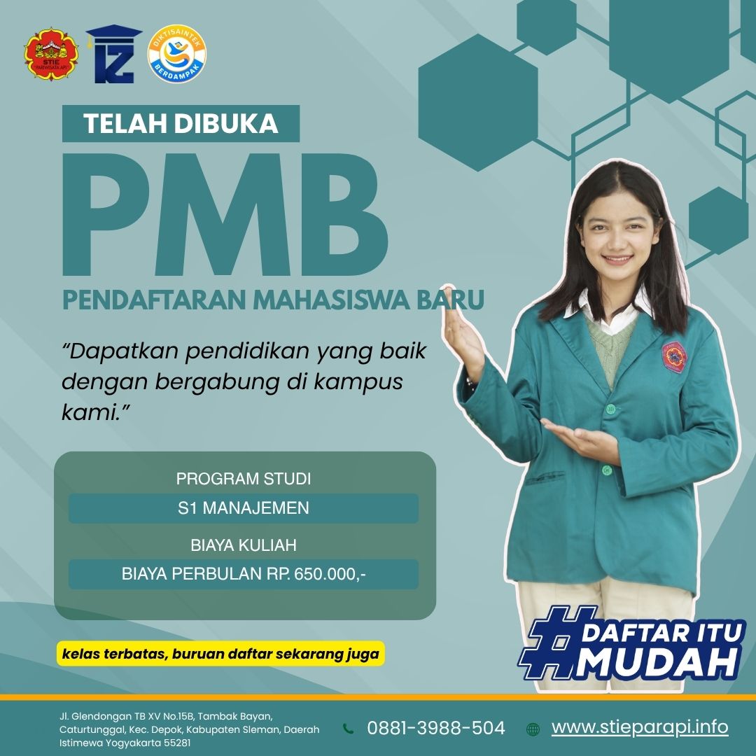 Langkah Pendaftaran Kuliah Karyawan di STIE Pariwisata API Yogyakarta
