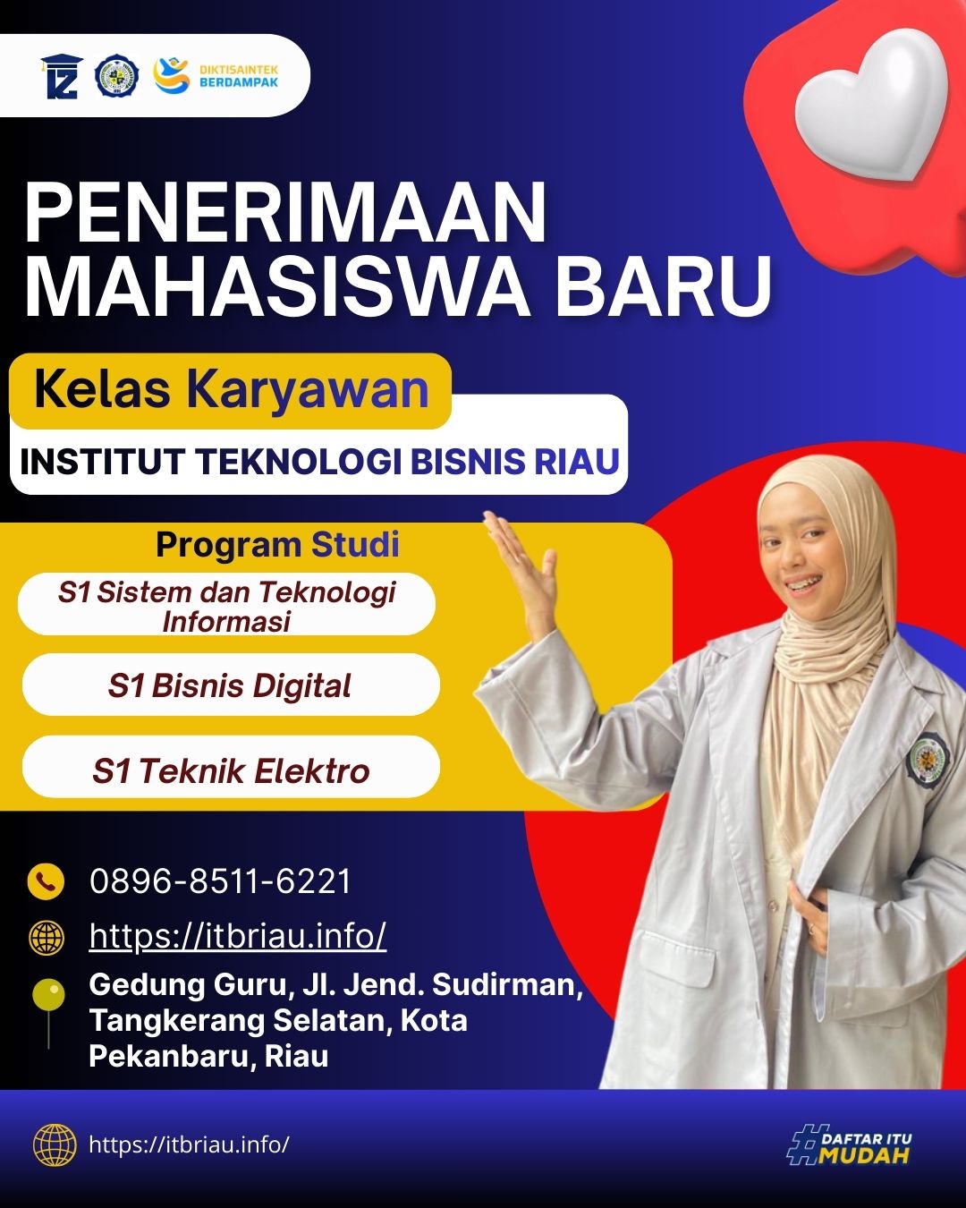 Kampus di Pekanbaru ini bisa berkuliah sambil kerja 