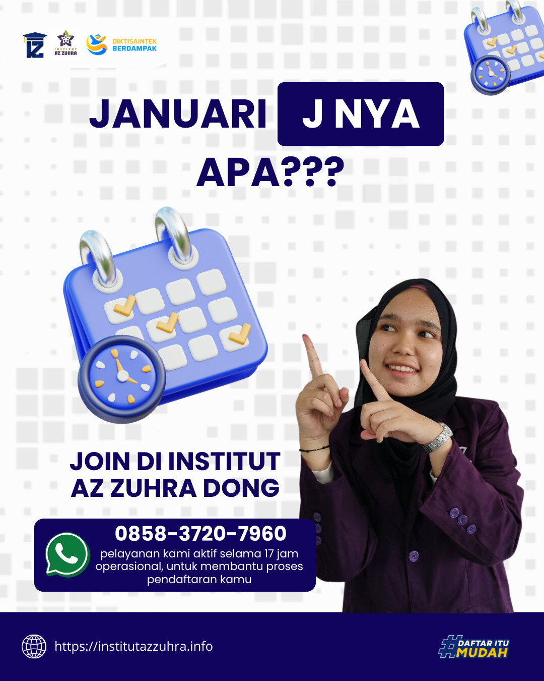 Kuliah karyawan institut az zuhra pekanbaru tidak ada batasan umur
