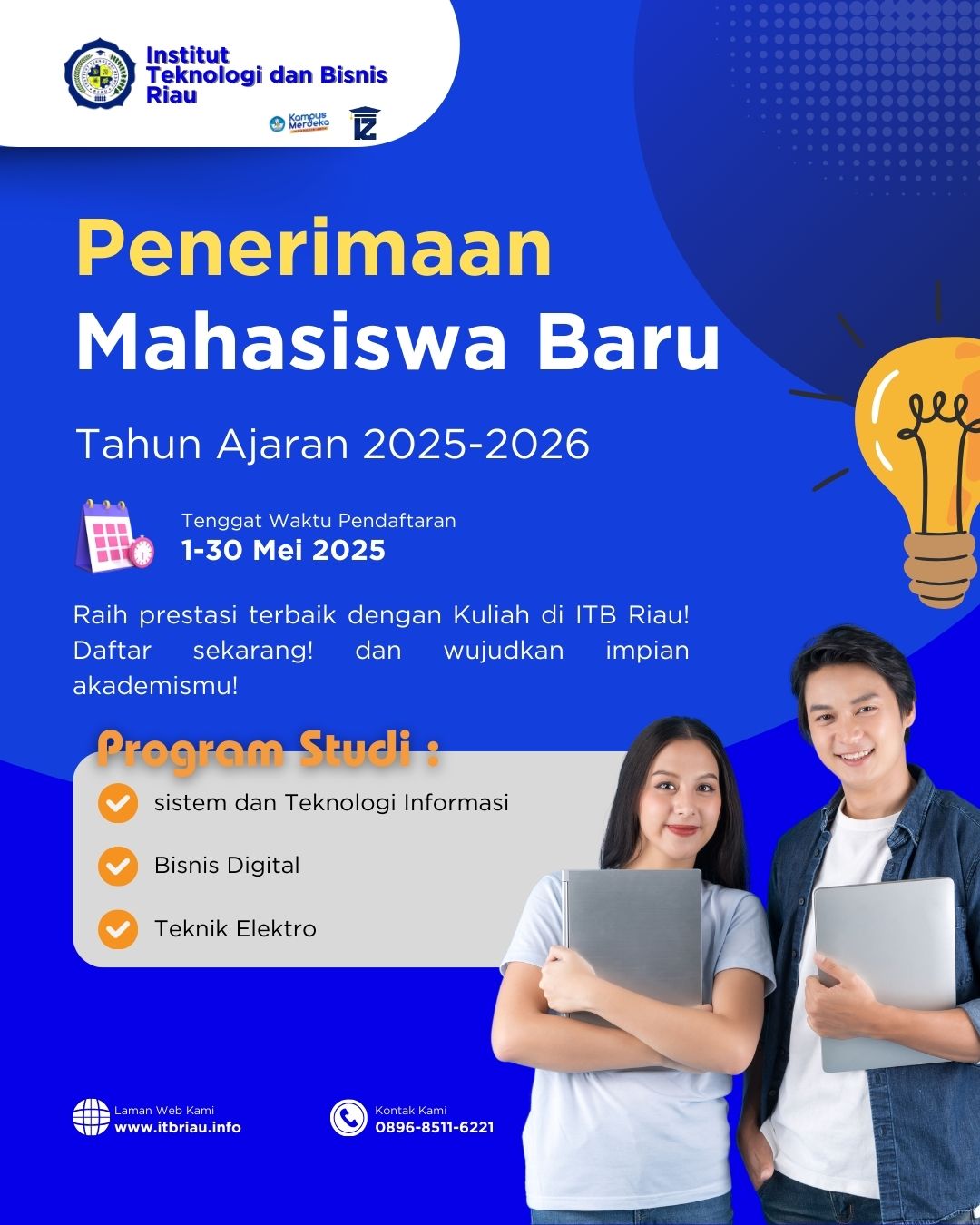 Gak Perlu Ragu Kuliah di ITB Riau Pilihan Tepat dan Terjangkau