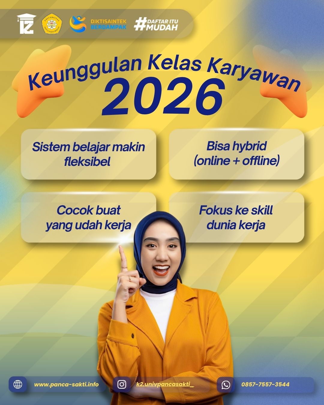 Keunggulan Kuliah Karyawan di universitas Panca Sakti Bekasi Serta jadwal kuliah yang Fleksibel