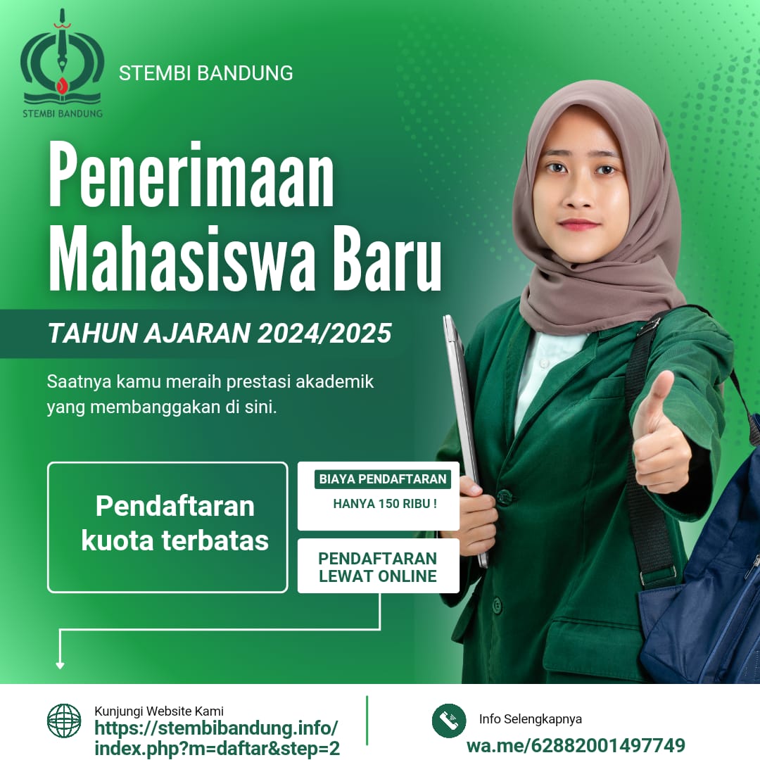 RAIH MASA DEPAN MU DENGAN JURUSAN EKONOMI SYARIAH DI STEMBI BANDUNG 