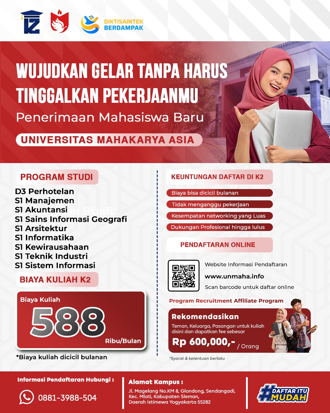 Kuliah Karyawan K2 dari Perhotelan hingga Informatika: Pilihan Studi Unggulan dan Rincian Biaya Kuli