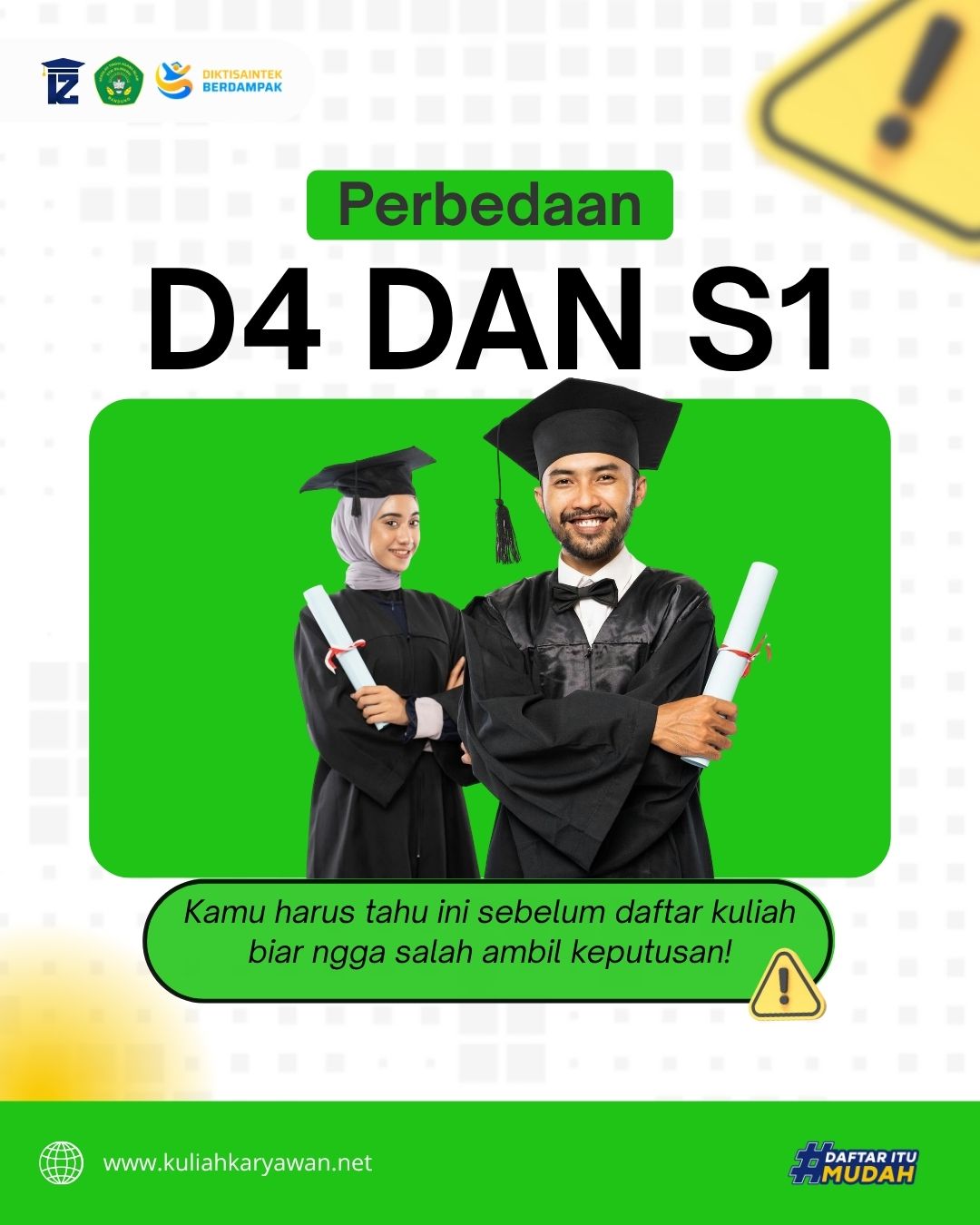 Perbedaan D4 dan S1 Jangan Sampai Salah Pilih