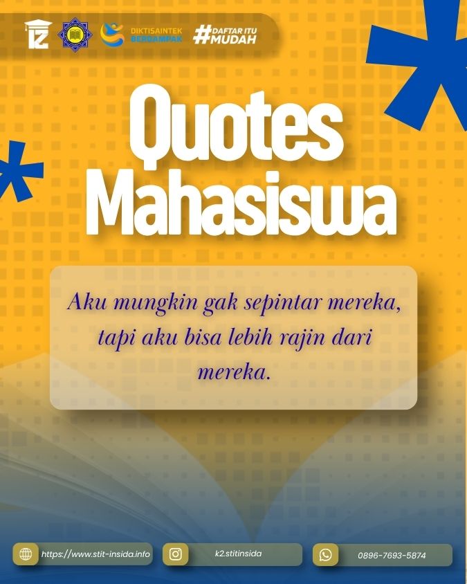 Konsistensi Lebih Berharga di STIT INSIDA