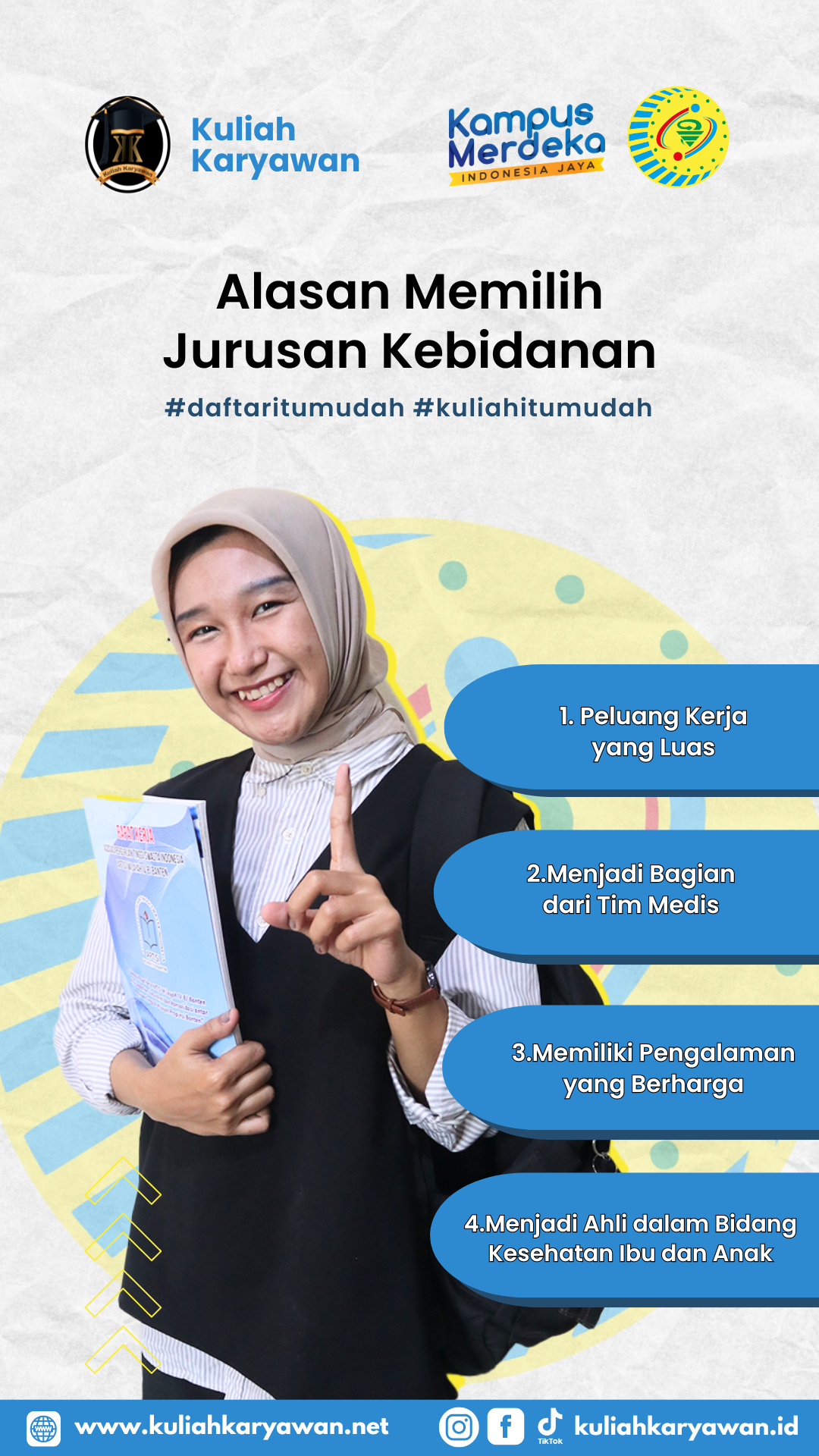 Kebidanan Adalah Jurusan  Kuliah Mudah Untuk Mendapatkan Pekerjaan