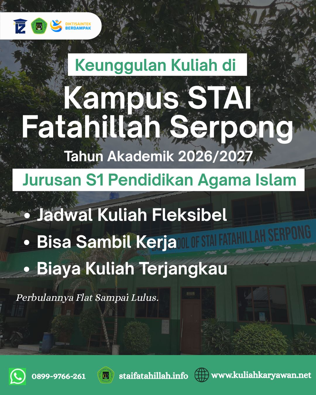 S1 PAI STAI Fatahillah Serpong di Banten Dengan Biaya Kuliah Terjangkau 