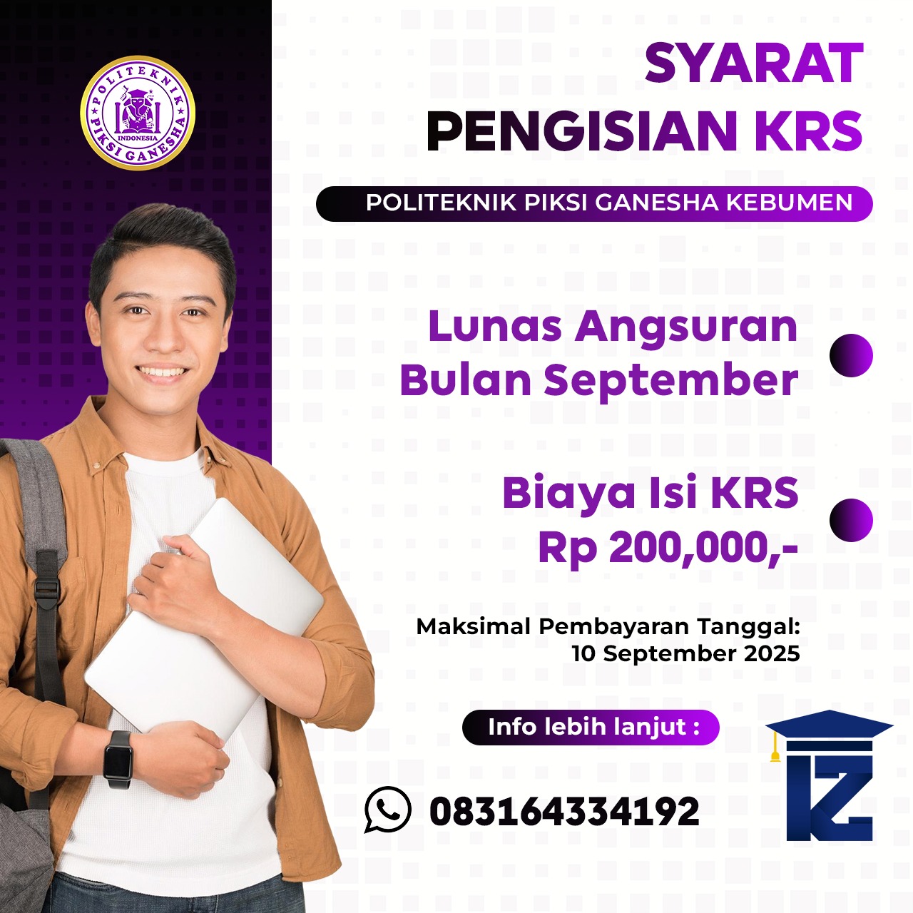 Bulan Baru, Siap Siap Semester Baru di Politeknik Piksi Ganesha Bandung