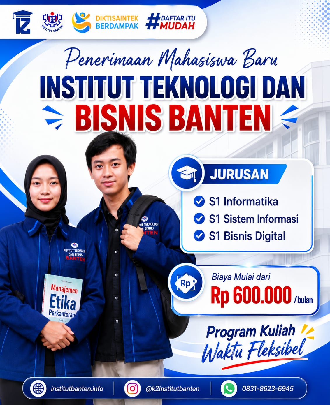 ITB Banten Kampus dengan Jurusan S1 Sistem Informasi Biaya Terjangkau di Kota Serang