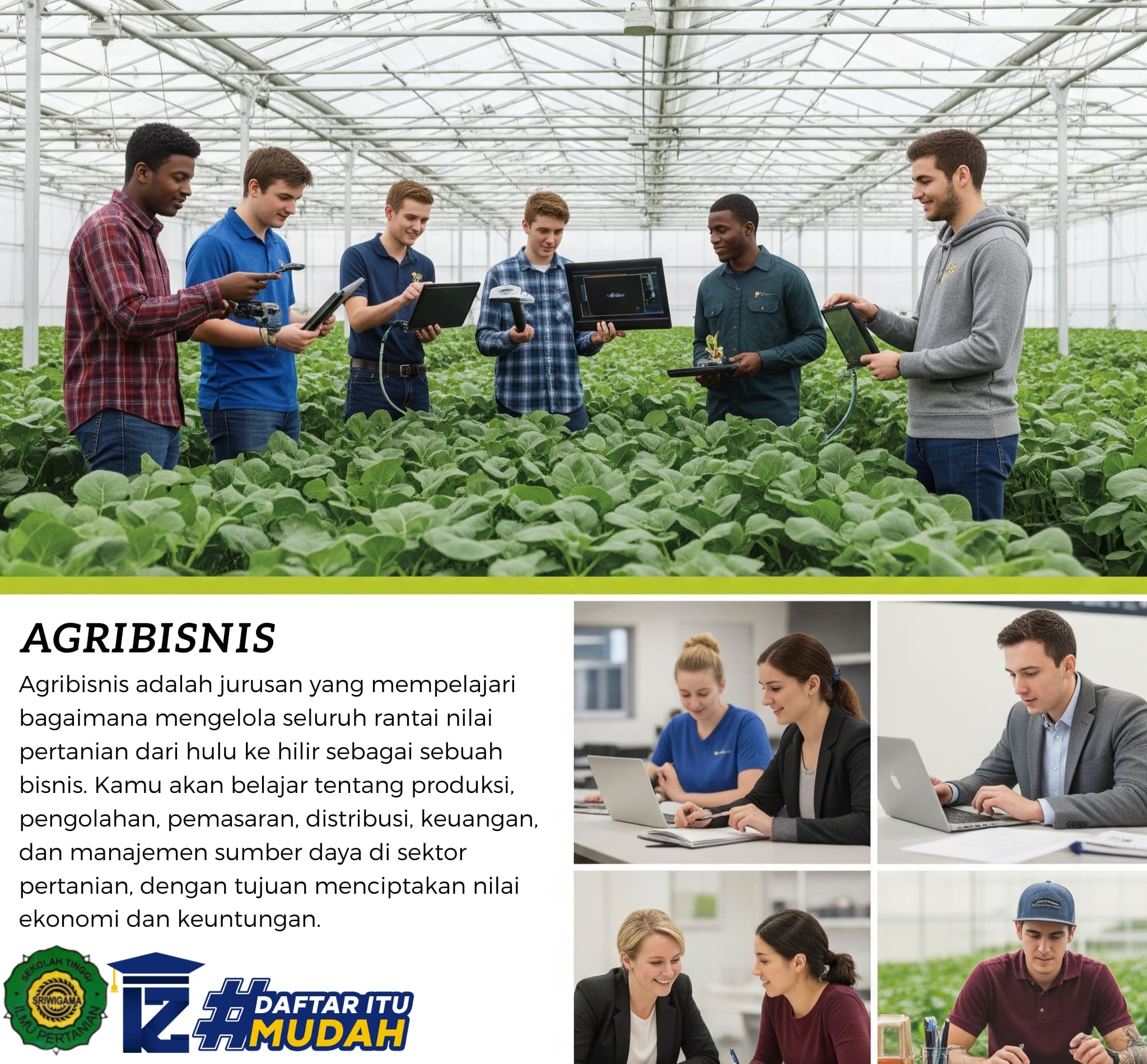 S1 Agribisnis STIPER Sriwigama Membangun Bisnis dari Dunia Pertanian
