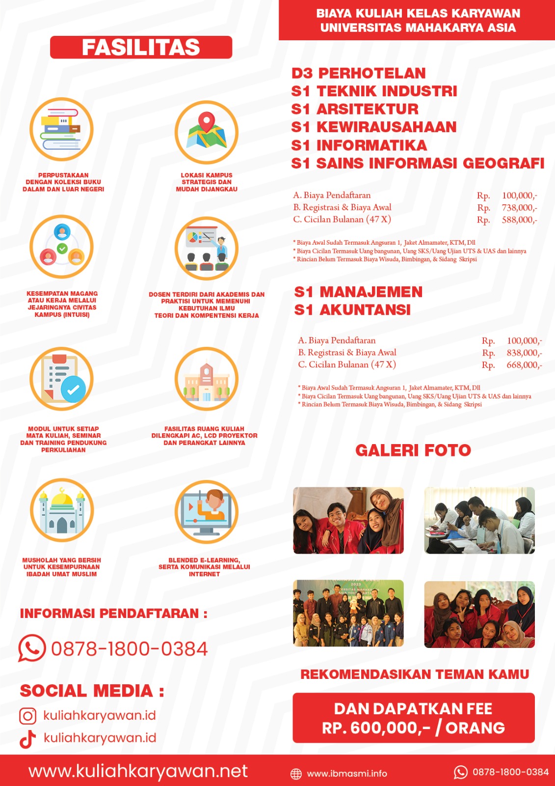 Kuliah Kelas Karyawan Waktu Mudah dan Fleksibel Universitas Mahakarya Asia Yogyakarta