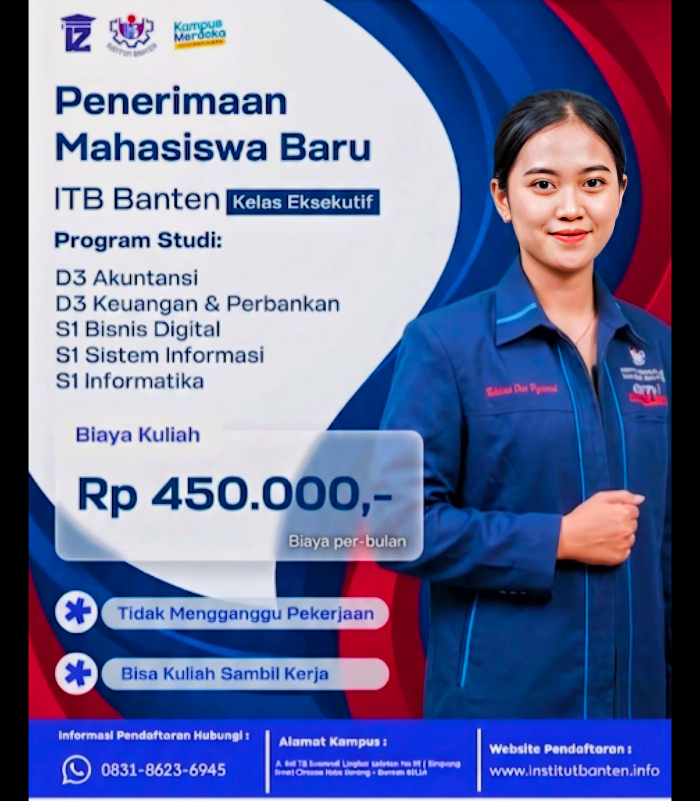Pembukaan Pendaftaran Kuliah Jurusan S1 Informatika di Serang Kampus ITB Banten