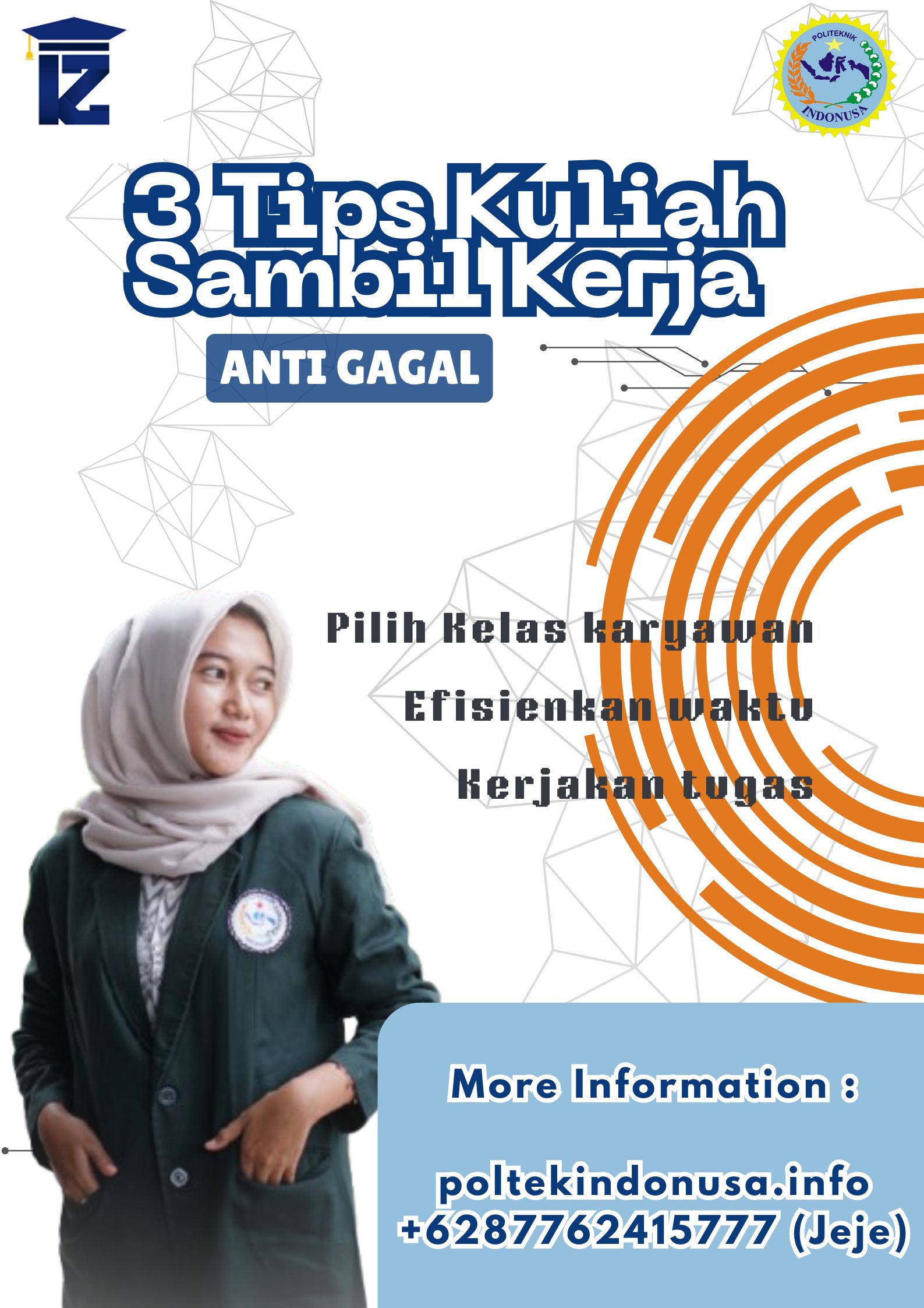 Cara Daftar Kuliah Karyawan di Politeknik Indonusa Surakarta