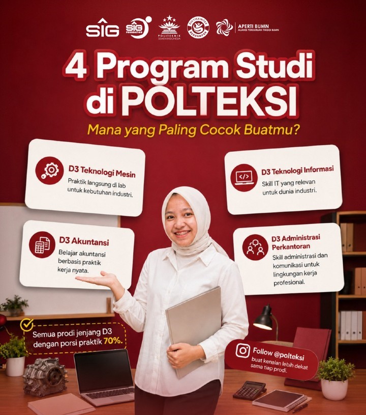 Kuliah Online Untuk Pekerja di PTS Terbaik Gresik Politeknik Semen Indonesia