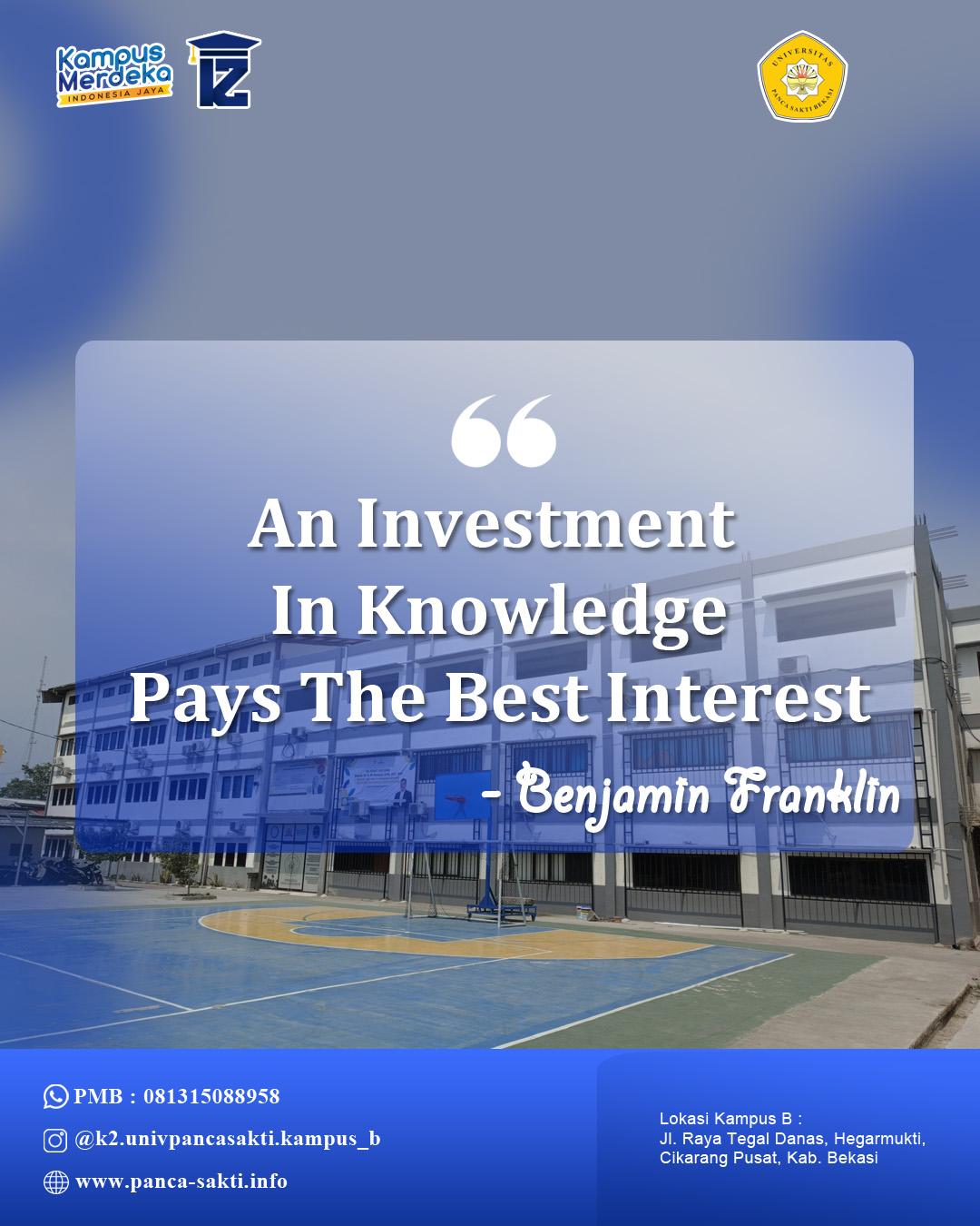 Investasi Ilmu di Universitas Panca Sakti Bekasi