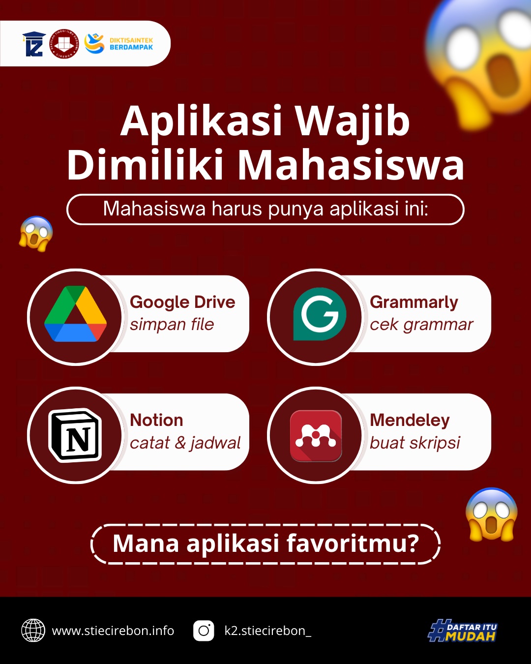 Aplikasi Wajib Biar Kuliah Makin Gampang