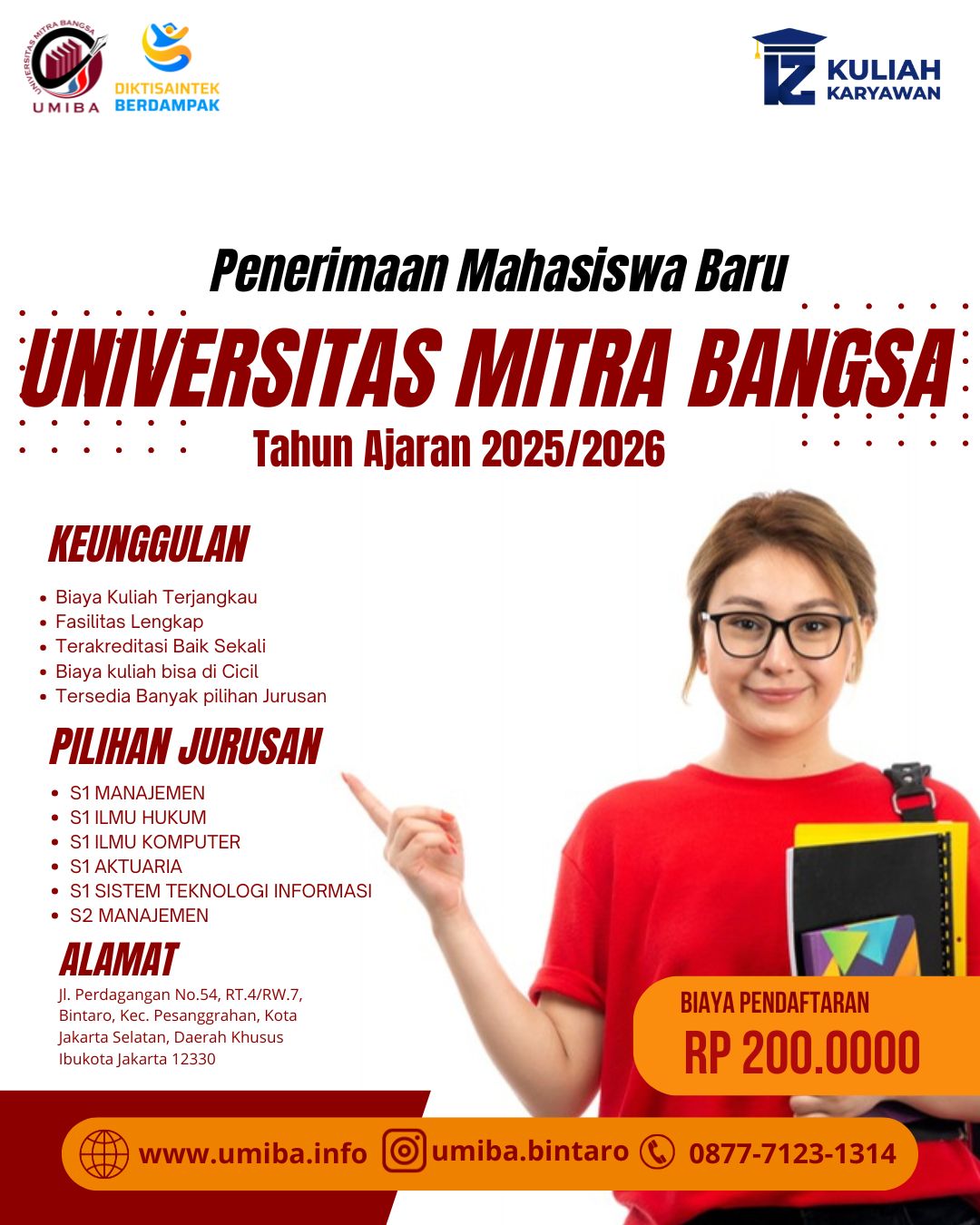 Kampus Universitas Mitra Bangsa Bintaro