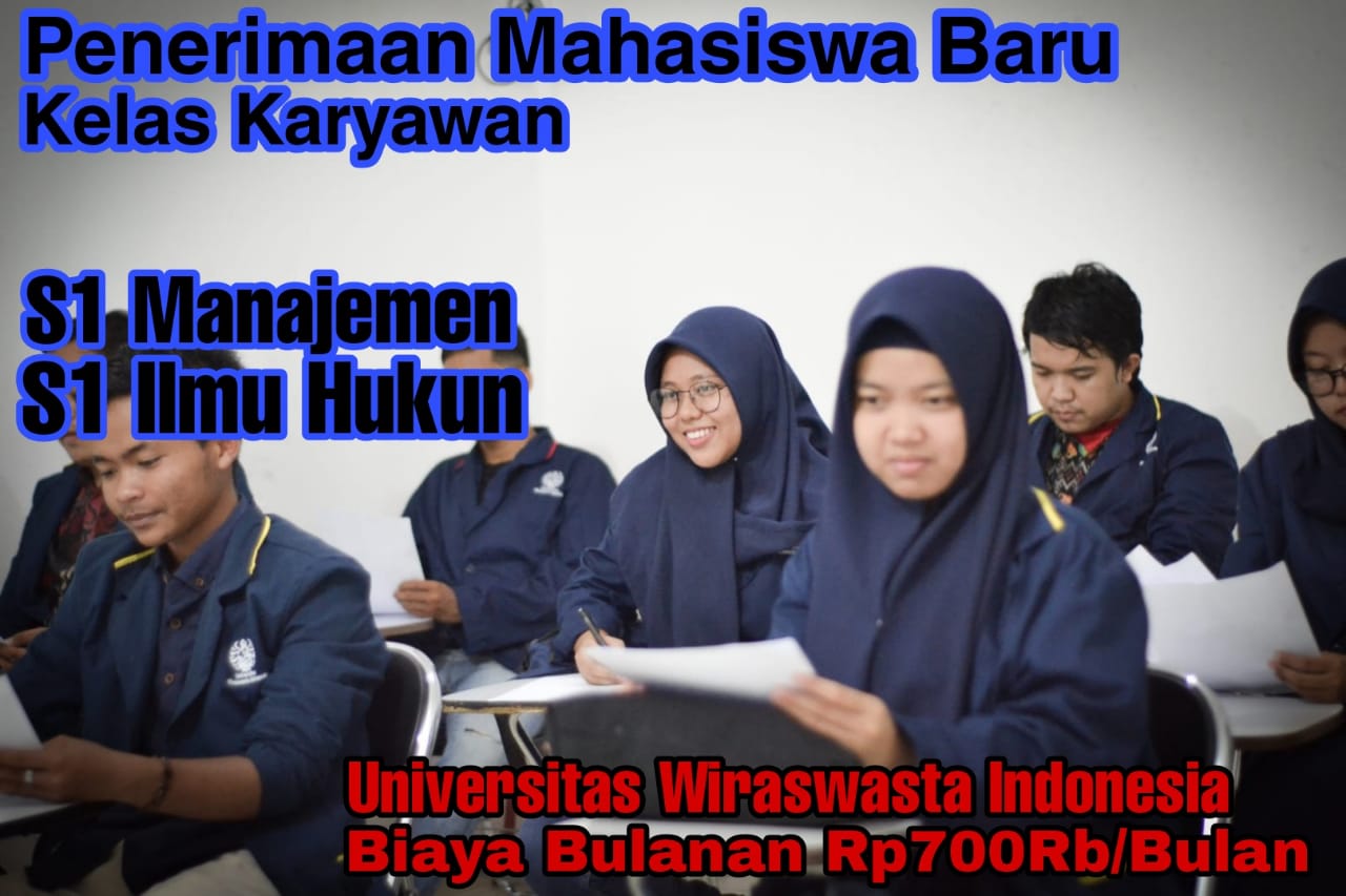 Pendaftaran Unversitas Wiraswasta Indonesia Kampus Bojong Gede
