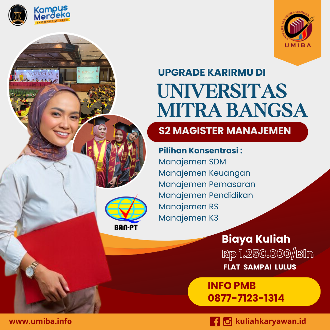 Kuliah S2 Manajemen Di Universitas Mitra Bangsa K2