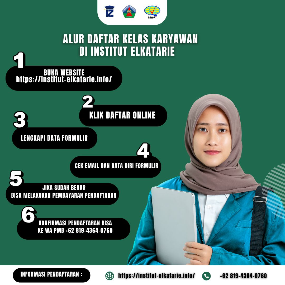 Cara Daftar Kuliah di Institut ElKatarie