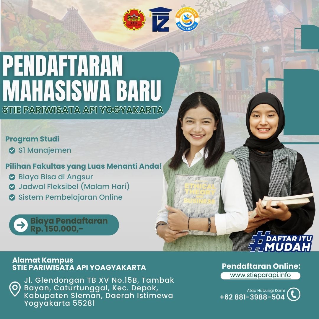 STIE Pariwisata API Yogyakarta Adalah Pilihan Terbaik untuk Karir dan Kuliah Anda