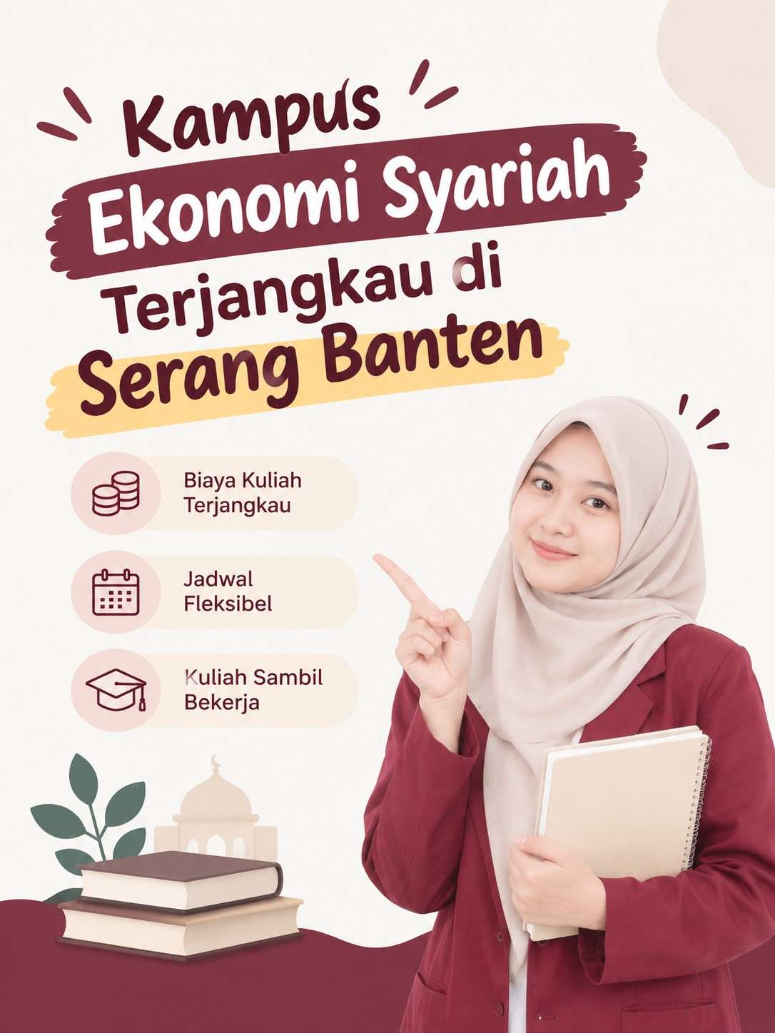 Kampus Ekonomi Syariah Terjangkau di Serang Banten
