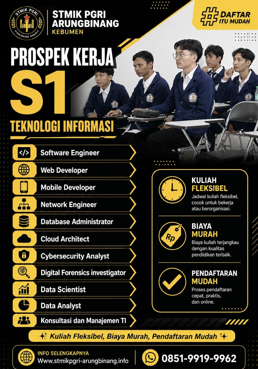 Kuliah Murah di Kebumen dengan Waktu Fleksibel