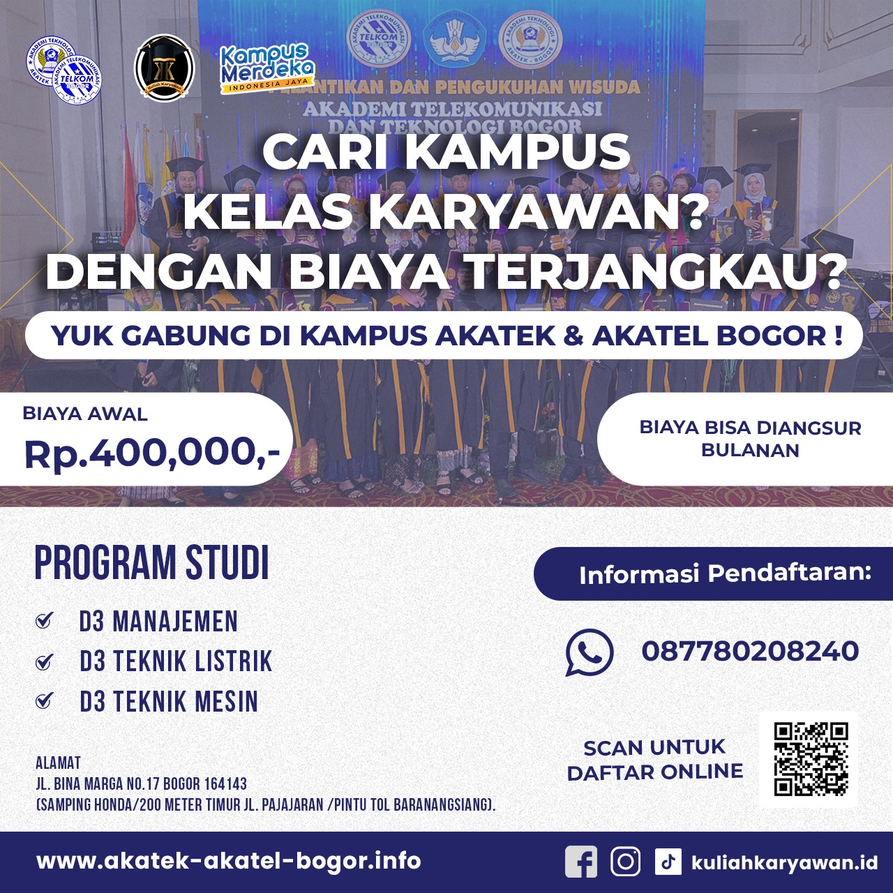 Kelas Pekerja Akademi Telekomunikasi Dan Akademi Teknologi