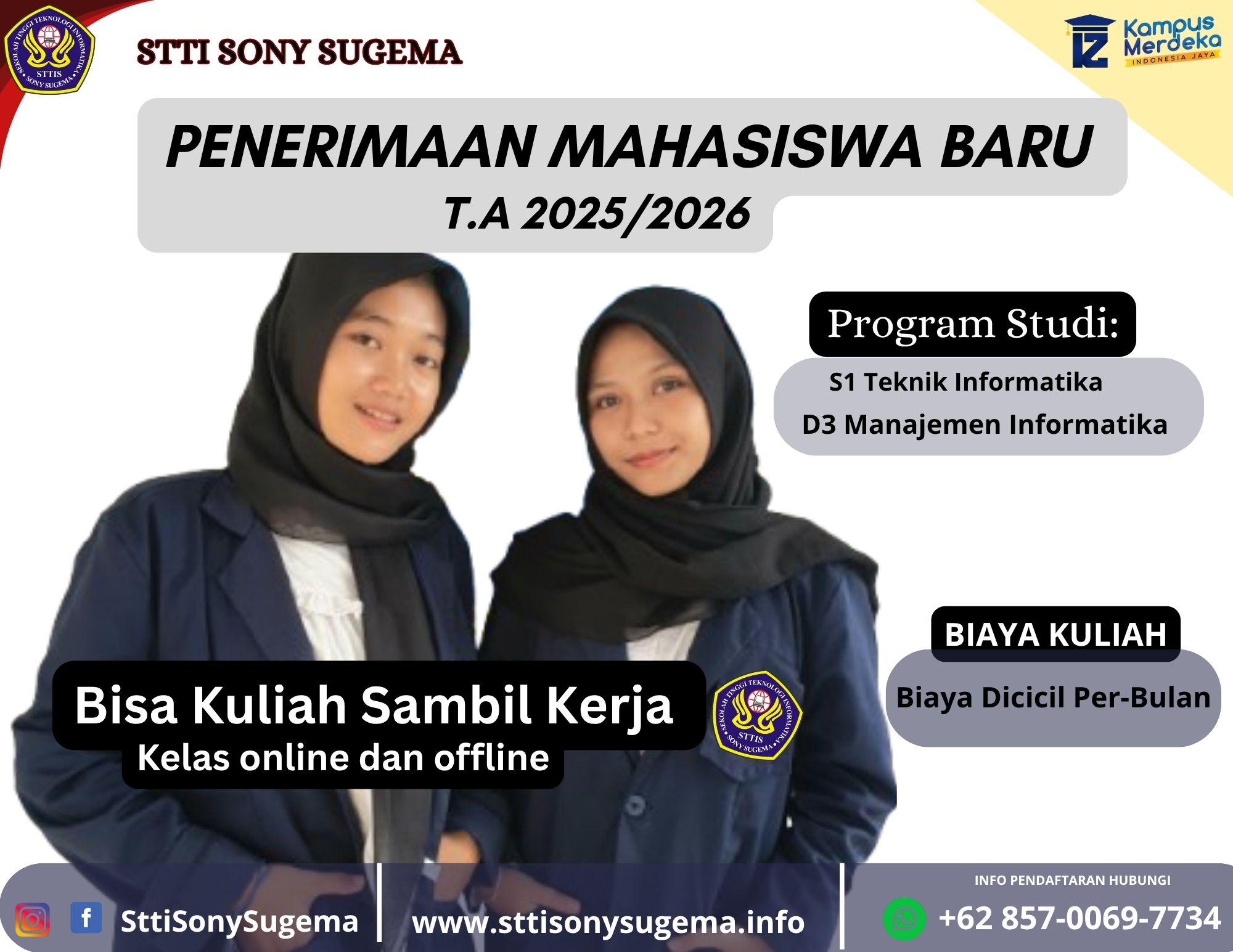 Kuliah K2 Di STTI Sony Sugema